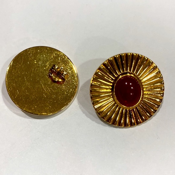 LOT OF 7 PAIR OF RETRO VINTAGE EARRINGS - Picture 8 of 10